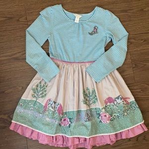 Play condition Monsoon Dress Horse Beaded Size 7 8